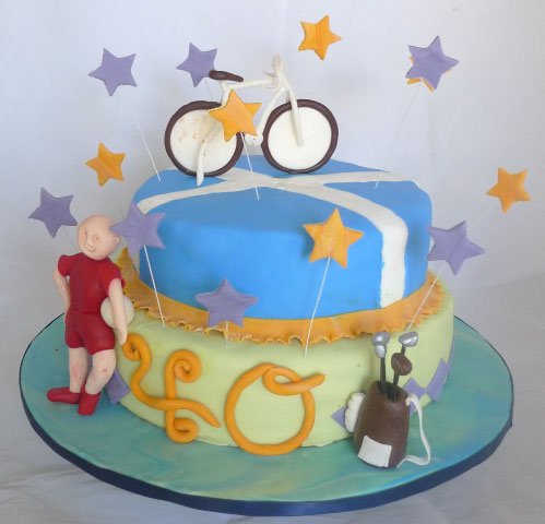 Celebrate Cakes Adult Birthday Cakes - hobbies birthday cake