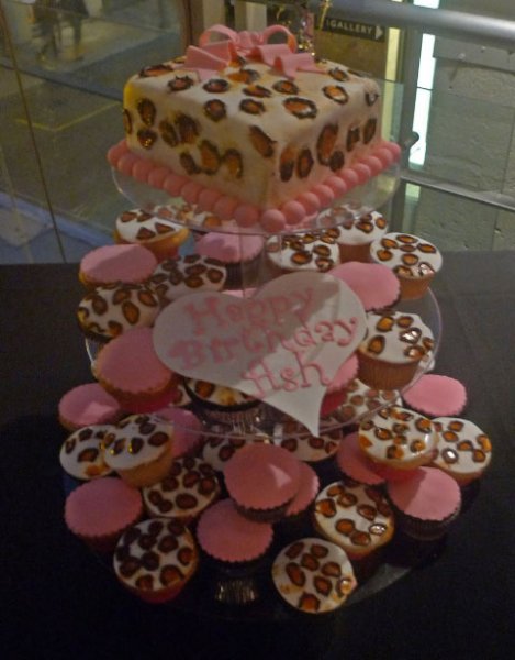 Celebrate Cakes Adult Birthday Cakes - cupcake tower cake