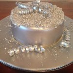 Celebrate Cakes Adult Birthday Cakes - Silver Birthday Cake