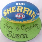 Celebrate Cakes Adult Birthday Cakes - AFL Birthday Cake