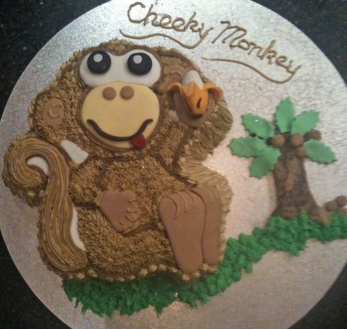 -1 Cheeky Monkey Cake