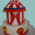 38 Circus Kids Birthday Cake