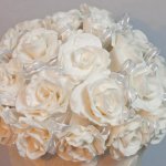 Celebrate Cakes Sugar Flowers - Dome of white sugar roses