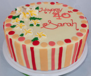 Perth Adult Birthday Cakes 2D Cake