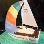Celebrate Cakes Adult Birthday Cakes - sailing boat cake