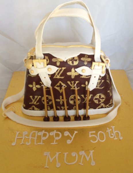Luis Vuitton Birthday Cake  Elegant birthday cakes, Cupcake cakes