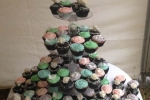 Celebrate Cakes Cupcakes - four tiered cupcake tower