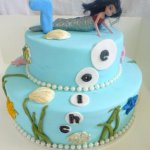 24 Kids Birthday Cake Mermaid Design